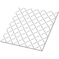 FLIESENAUFKLEBER 9 Stück 30x30 cm selbstklebend Minimalistisches Muster