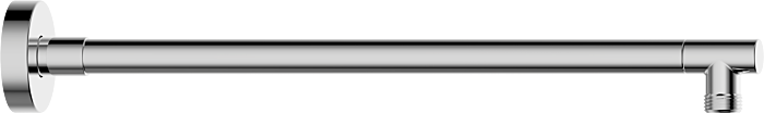 Bravat Wand-Brausearm 3591652 rund, chrom