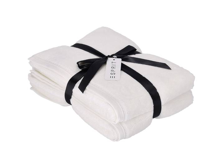 Esprit Duschtuch Daily Solid weiss Baumwolle 67 x 140 cm