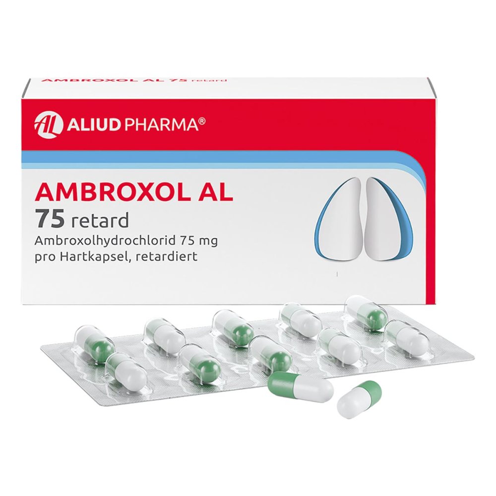 ALIUD Pharma GmbH Ambroxol AL 75 retard bei Husten (Schleimlöser) 04751565