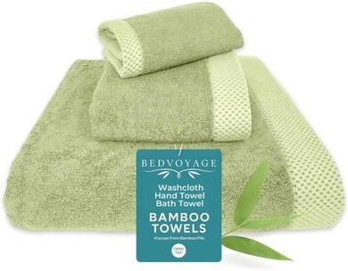 BedVoyage Plush viscose from Bamboo Towel Set 3pc
