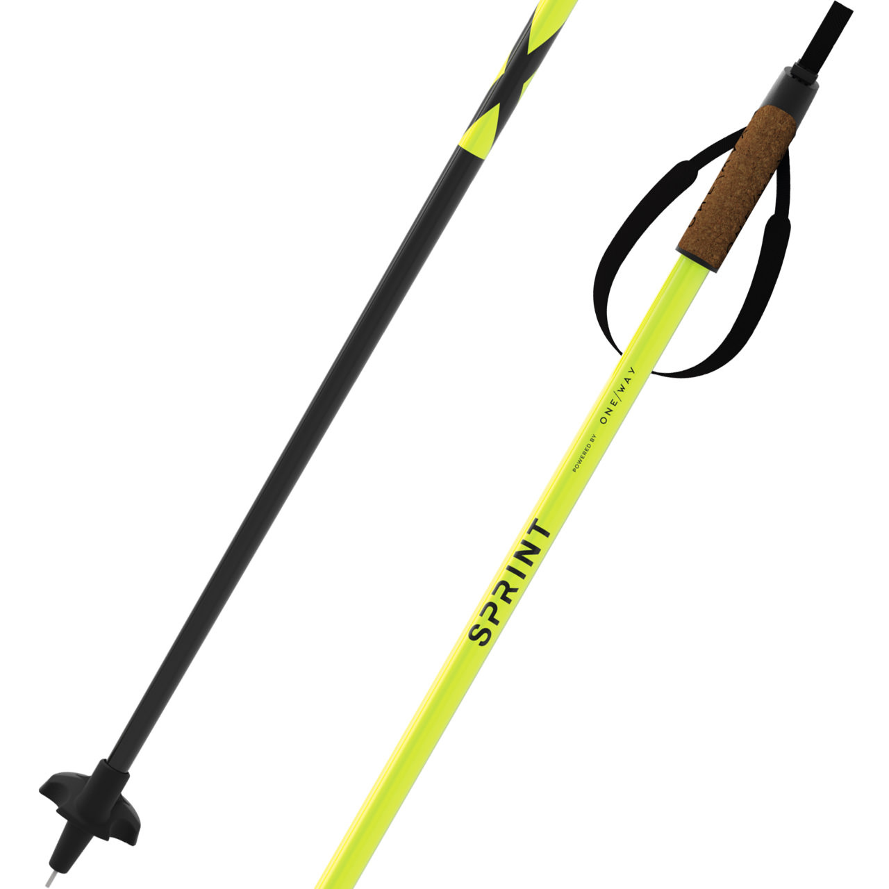 Fischer Sprint JR neon yellow/black - 120 cm
