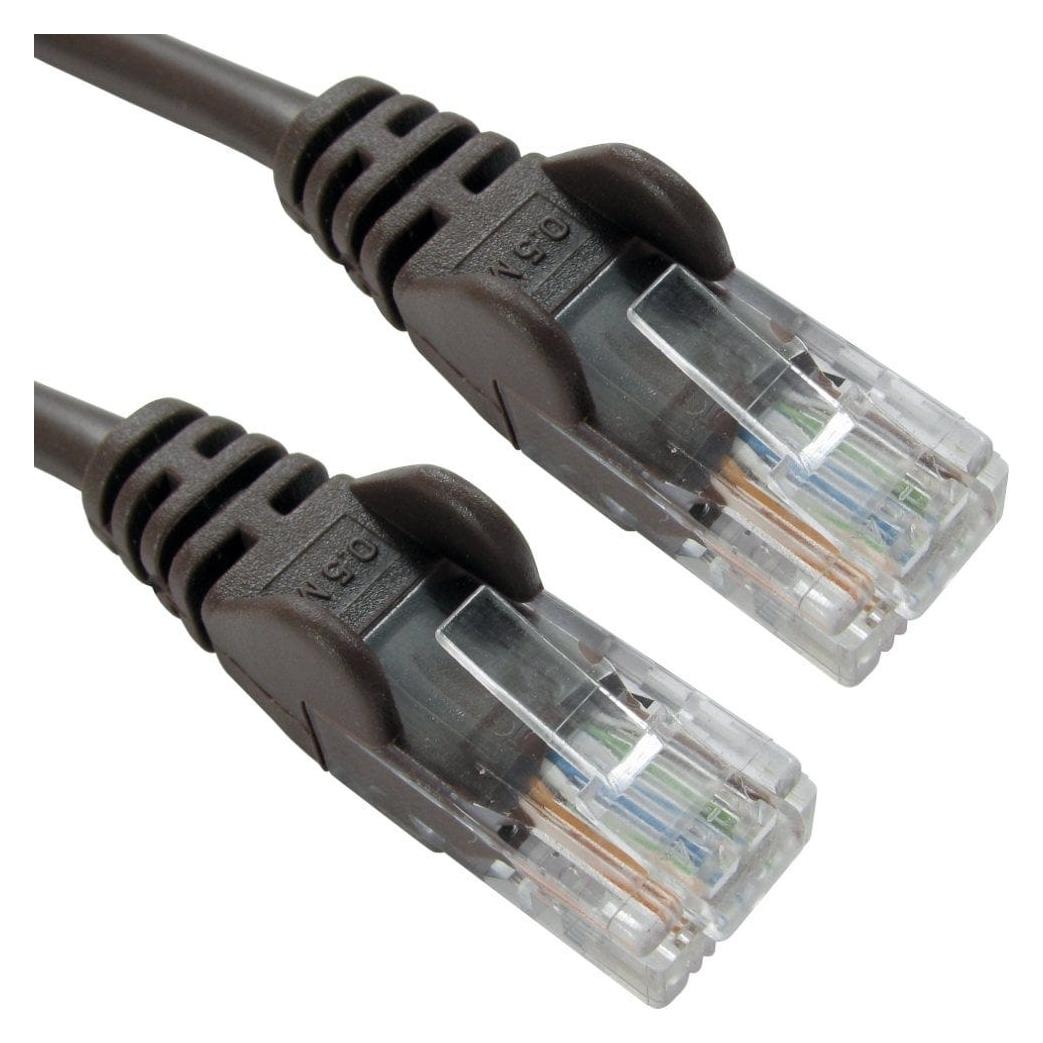 Cables Direct CDL 0.25m 10/100 Networking Brown (0.25 m) (99TRT-600-HXN)