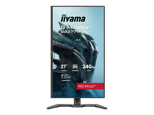 Iiyama G-MASTER Red Eagle GB2771HSU-B1 - LED-Monitor - Gaming - 68.6 cm (27") (GB2771HSU-B1)