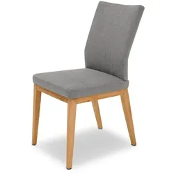 Boegner Stuhl Laubach Stoff Grau Hellgrau