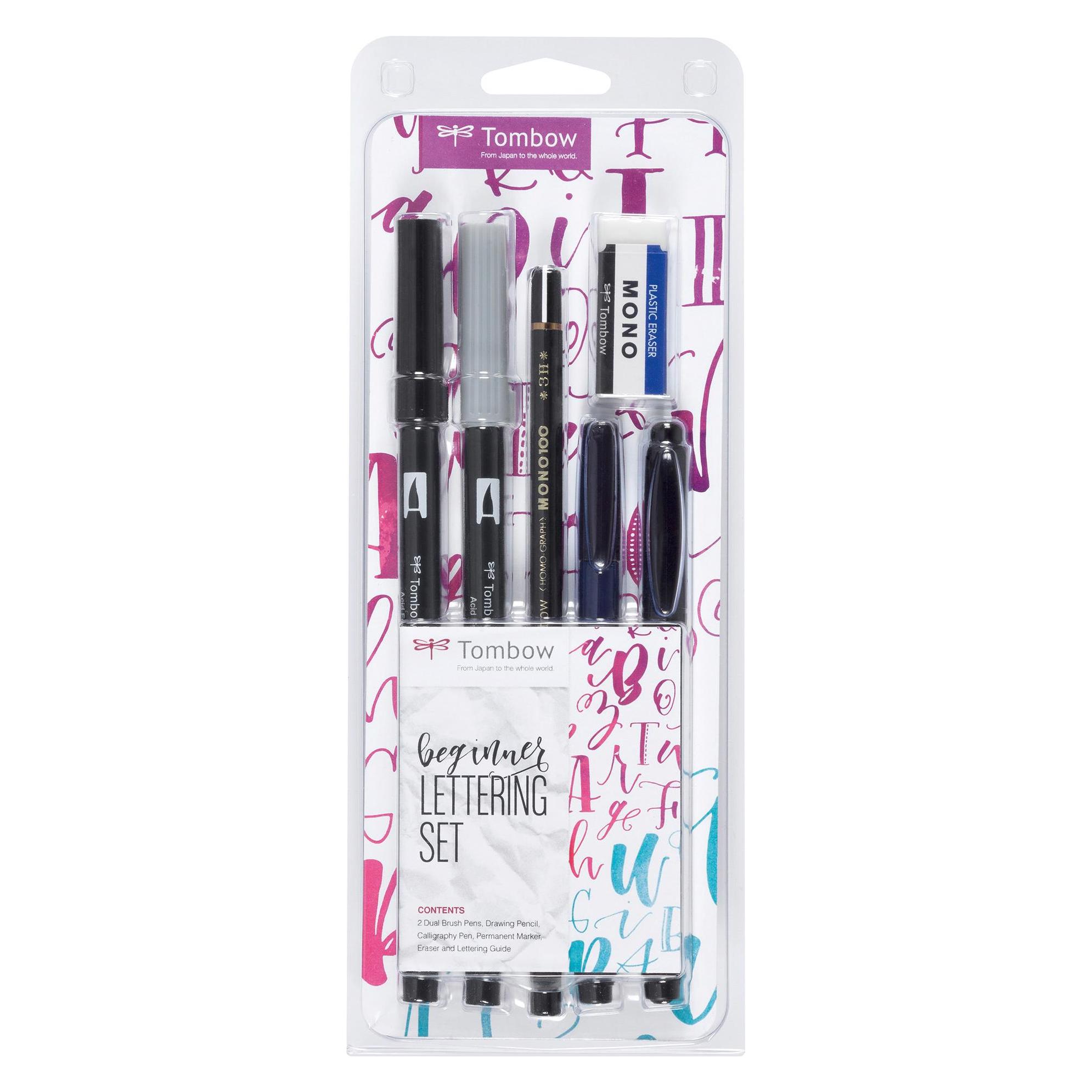 Tombow Lettering-Set für Einsteiger (6x) (LS-BEG)