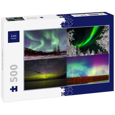 Lais Puzzle Collage Nordlicht 500 Teile