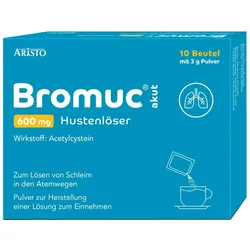 Bromuc® akut 600 mg Husenlöser 10 St