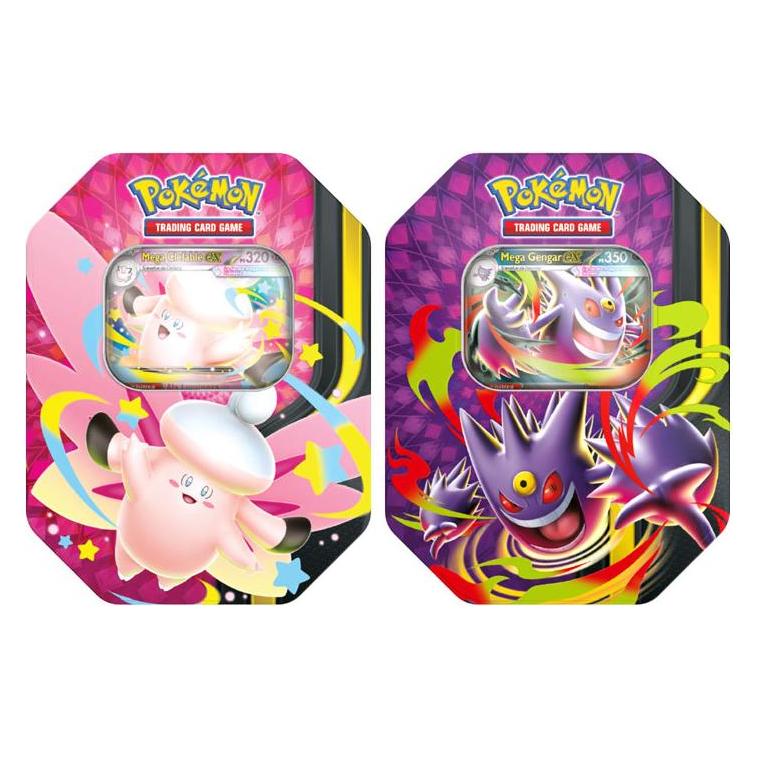 Pokémon Pokemon ITA Mega Chiarodiluna Tin Assortimento (Italienisch, Box Set & Collection) (CAR3189)