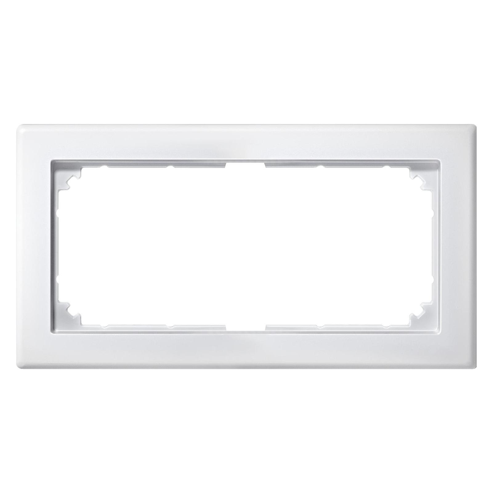Merten M-SMART-Rahmen, 2fach ohne Mittelsteg, 484819 (484819)