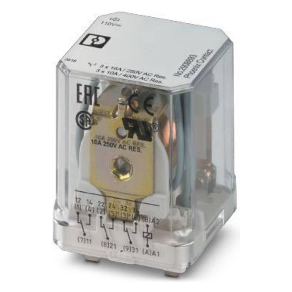 Phoenix Contact REL-PR3-110DC/3X21 (2908893)