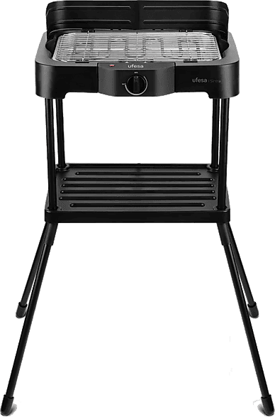 Barbacoa - Ufesa Sintra, 2300 W, Eléctrica, 2 niveles de cocción, Negro