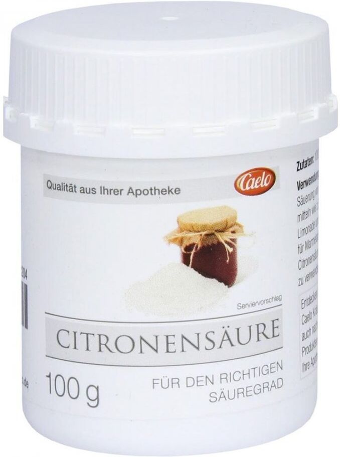 Citronensäure für Lebensmittel Caelo Hv-packung