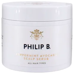 236ml PHILIP B Peppermint Avocado Scalp Scrub