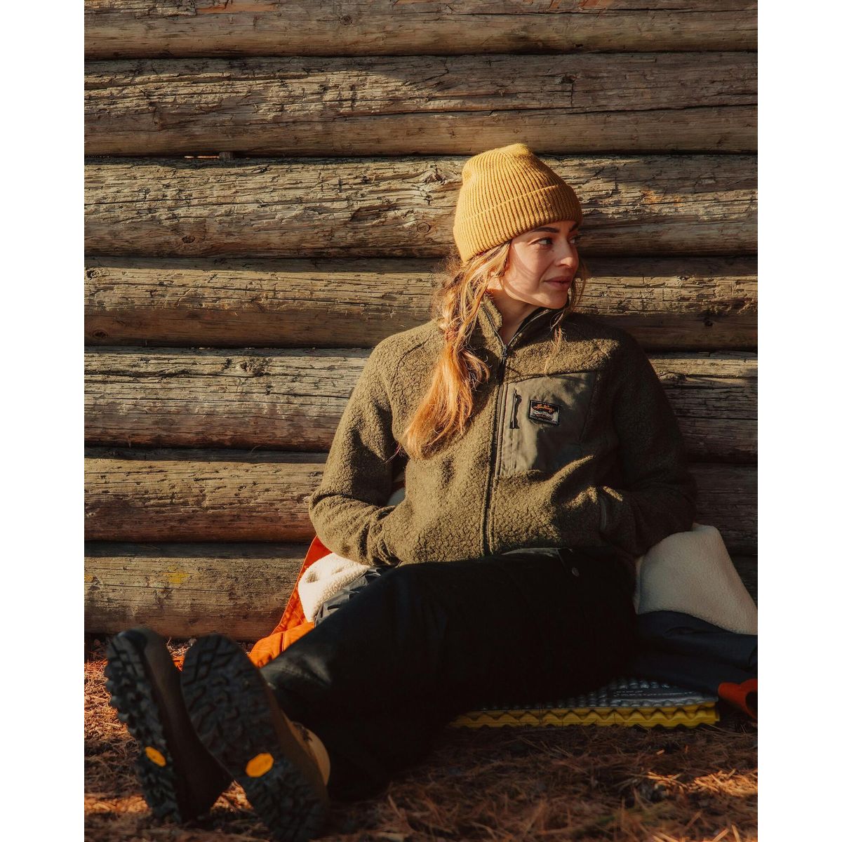 Lundhags Core Ribbed Beanie hay (50708) OS 47201-25-50708-OS