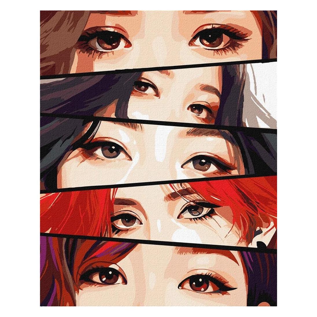 Ideyka Malen nach Zahlen - Magische Augen (56585834)