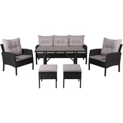 Venture Home, Gartenlounge, Gartenset Knock 6