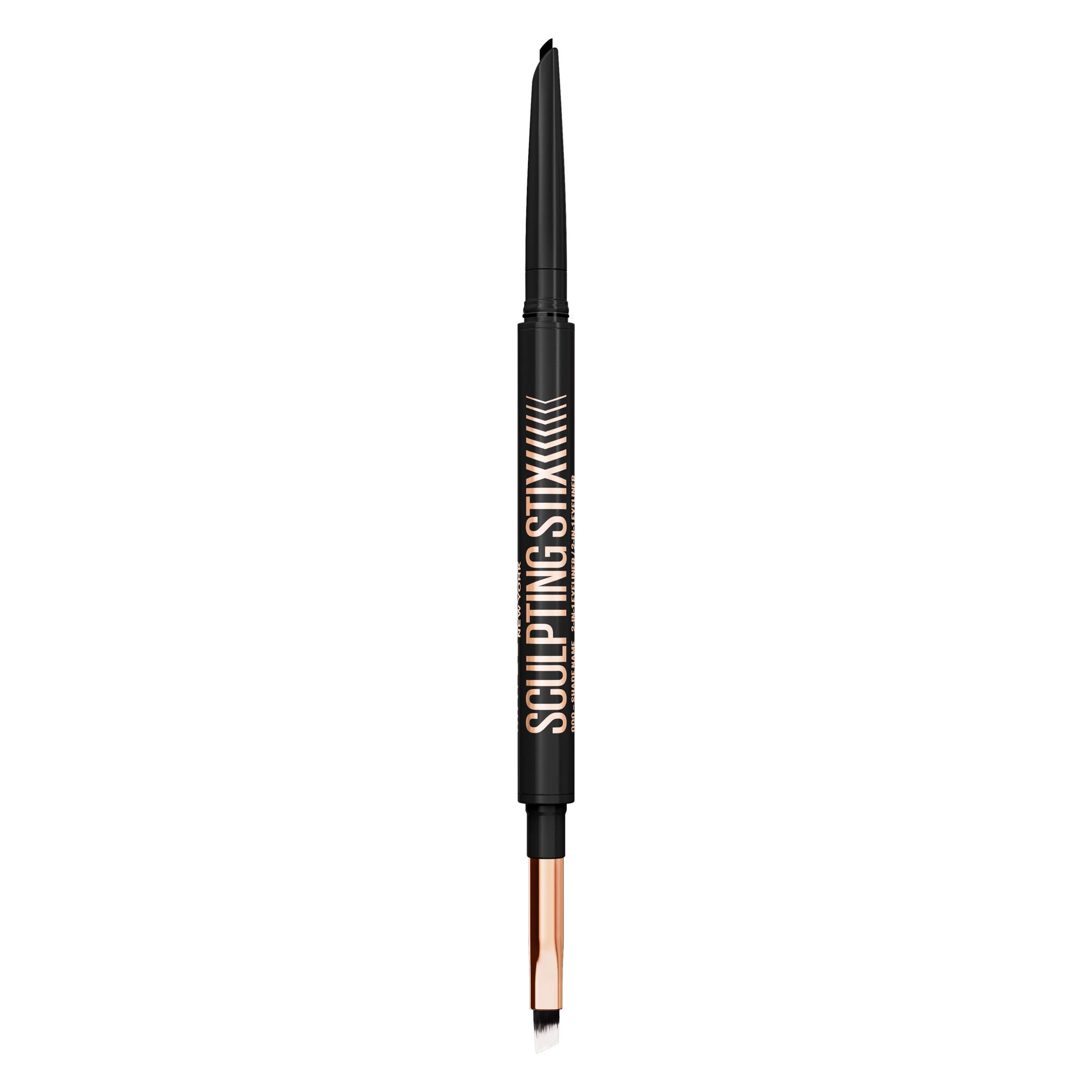 Maybelline New York SCULPTING STIX 2-IN-1 (016 Black Blur) (B3574600)