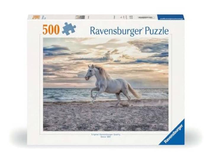 Erwachsenenpuzzle 500 Teile - Pferd am Strand