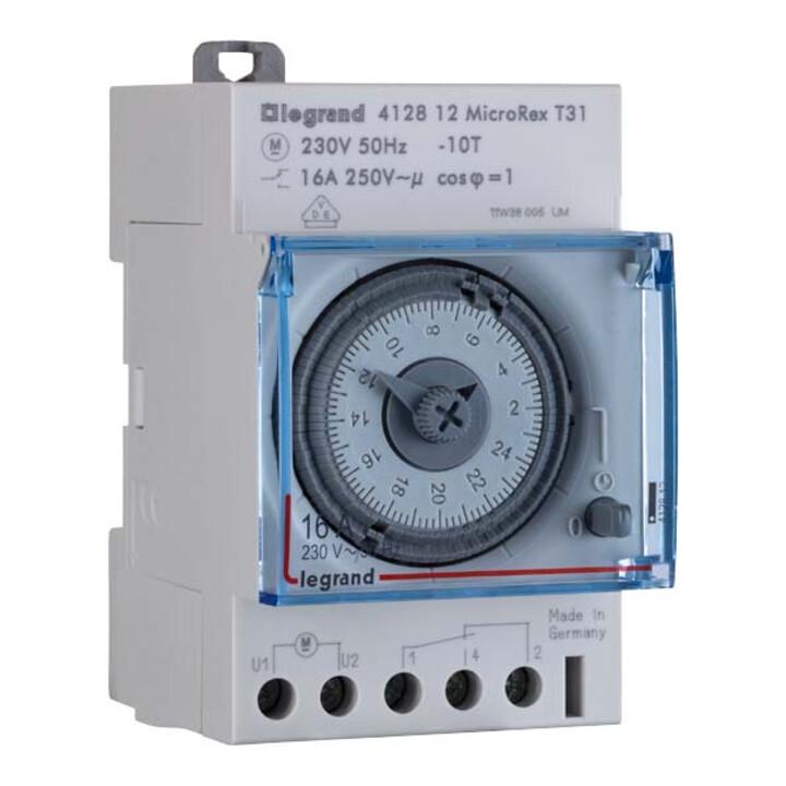 Legrand (BT) Tagesschaltuhr sync. 230V 50Hz MicroRex T31/412812 (5708528)