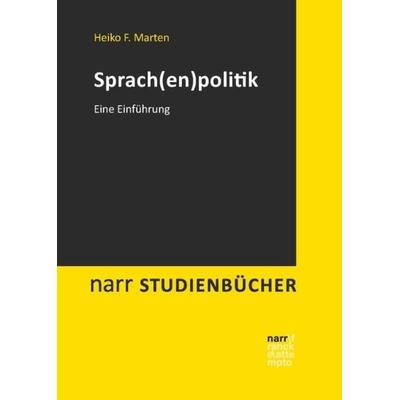 Sprachenpolitik, Taschenbuch von Heiko F. Marten, Narr Francke Attempto, 978-3-8233-6493-1