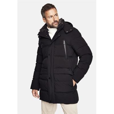 Parka NEW CANADIAN "Stepp-Parka", Herren, Gr. 56, schwarz, 100% Polyester, unifarben, lang, Jacken Parka, ohne tierische Produkte hergestellt