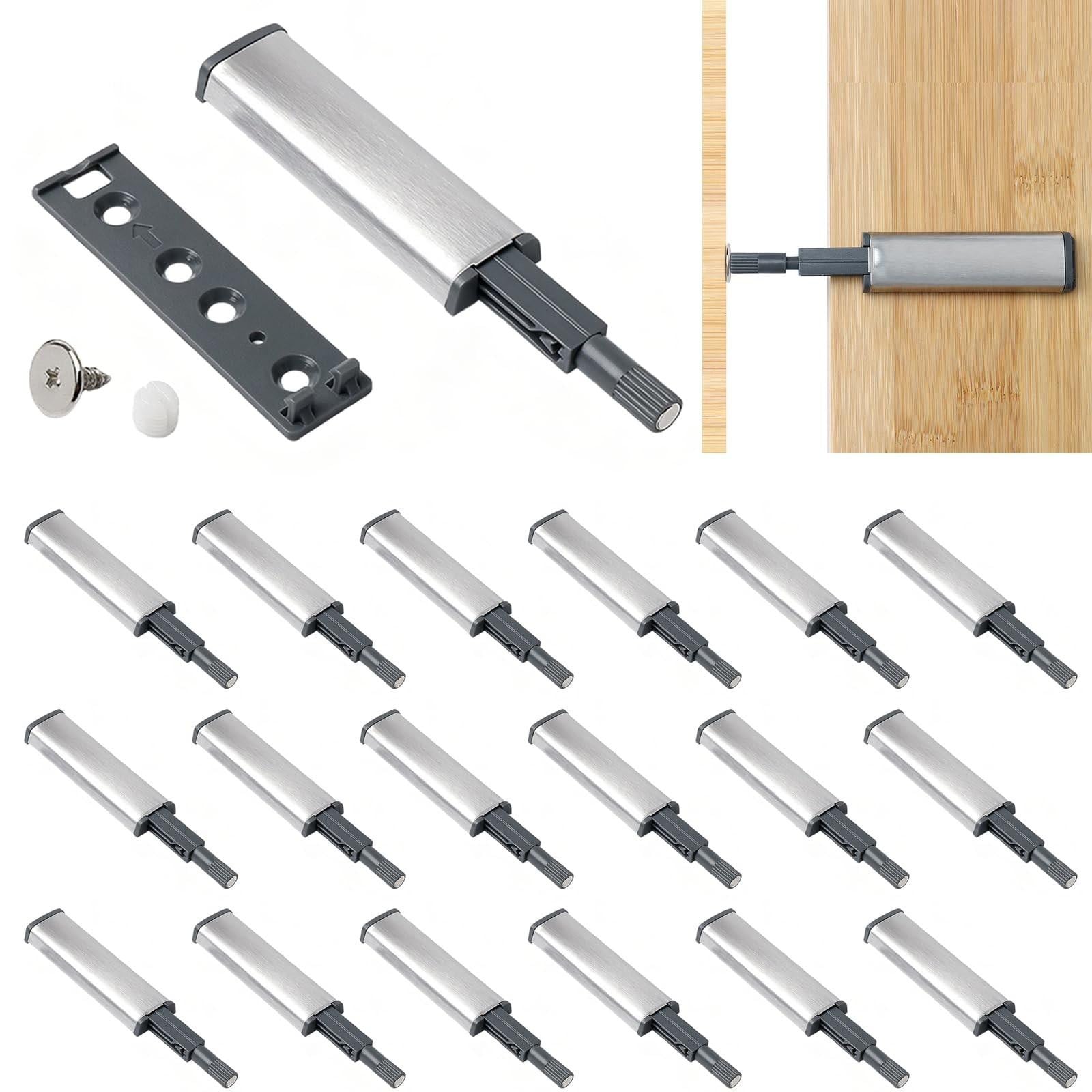 Set van 20 Merkloze Push-to-Open Deuropeners