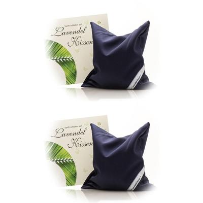 Lavendel Kissen 25x25 cm 2x 2x1 St