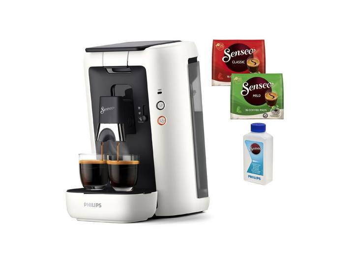 Philips Senseo Kaffeepadmaschine Maestro CSA260/10, mit drei Kaffee-Einstellungen, Memo-Funktion