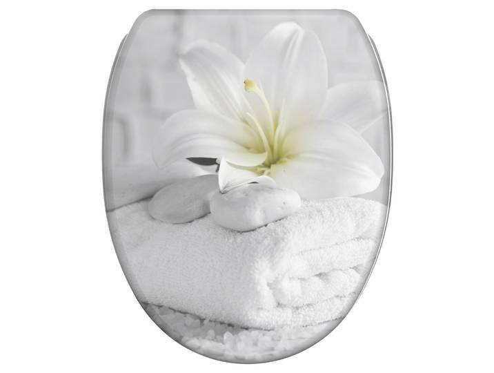 SANILO® WC-Sitz mit Absenkautomatik und Schnellverschluss Good Feeling, Toilettendeckel direkt vom Hersteller, Klodeckel, Klobrille, WC Deckel