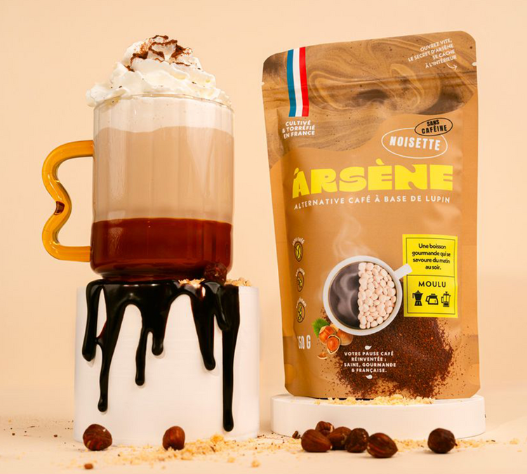Arsène – Gemahlene Haselnuss-lupinen-kaffeemischung 250 G - MaxiCoffee