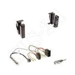 Audi A4 (B5) bis 1999 A6 (C4) bis 1997 Autoradio 1-DIN Rahmen Radoblende+Adap...