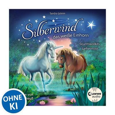 Silberwind, das weiße Einhorn (Band 4) - Sturmwolkes Geheimnis - Sandra Grimm, Audio, 9783949473326