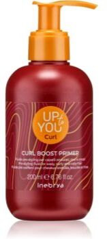 Inebrya Up To You Curl Boost Primer creme styling para cabelos ondulados e encaracolados 200 ml. Up To You Curl Boost Primer