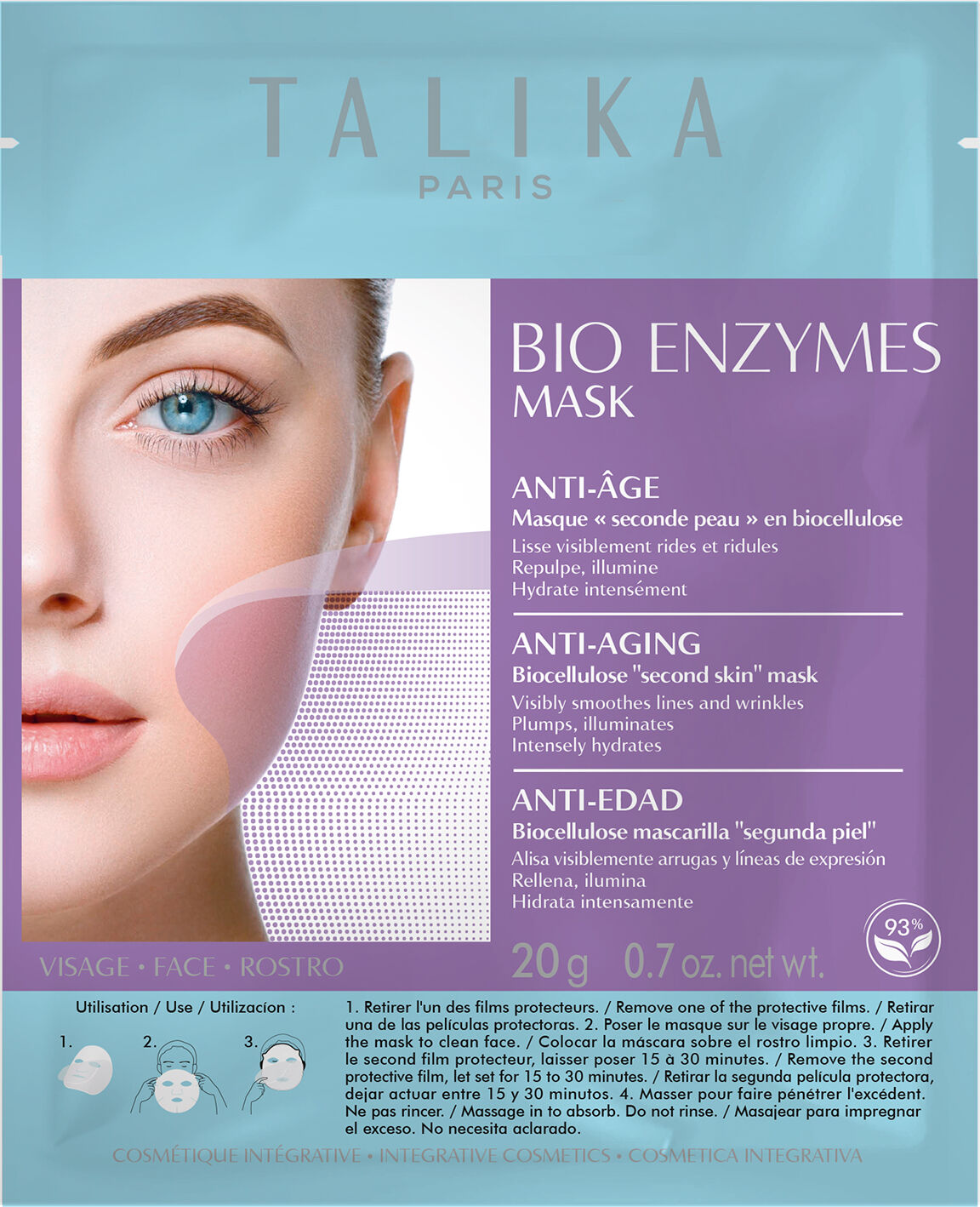 TALIKA Bio Enzymes Anti-Age Sheet Mask 20g