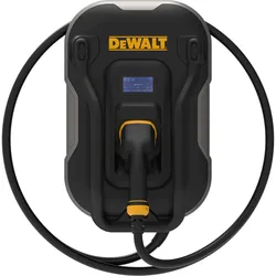 DeWalt, Elektroauto Ladestation, Wandmontierte Ladestation für Elektrofahrzeuge – – 7,4 kW – Typ 2 – 5 m – 32 A – 380 V AC (Typ 2, 32 A, 7.40 kW)