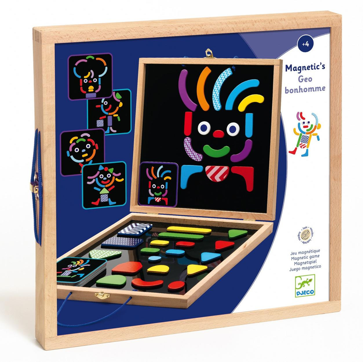 Djeco Magnetenspel Geobonhomme