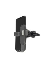 4smarts Kfz-Halterung GRABBER 2.0 f. Lüftungsschlitze grau/sw Autohalterung (469302)