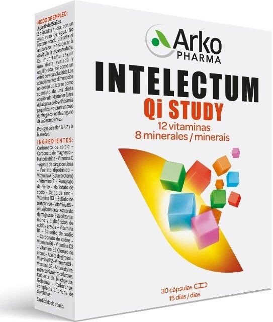 ARKO Intelectum Study 30 Cápsulas
