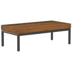 Outdoor LEVEL/LEVEL2 Loungetisch 81x40 cm Dunkelgrau