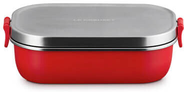 Le Creuset Cerise On The Go 900ml Lunch Box