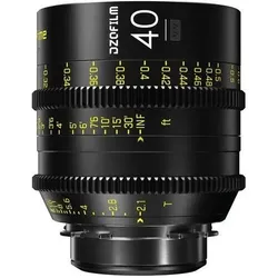 Dzofilm Vespid Prime 40 T2.1 for PL/EF Mount (VV/FF) (Canon EF, PL, Vollformat), Objektiv, Schwarz