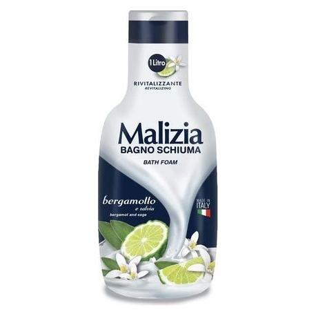 Malizia Bergamot & Sage 1000ml (Flüssigseife, Handseife Nachfüllpackung, 1000 ml) (42444713)