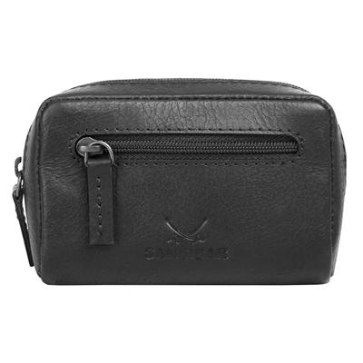 Schlüsseltasche SANSIBAR "SANSIBAR Herren, Damen echt Leder", Damen, schwarz, Leder, gepflegt, Kleinlederwaren, echt Leder