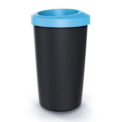 Keden Compacta R Recycling-Mülleimer 45 l mit offenem Deckel in Blau