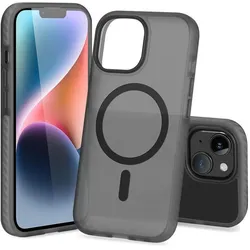 Nevox StyleShell INVISIO iPh 16 Plus (Apple iPhone 16 Plus), Smartphone Hülle, Schwarz