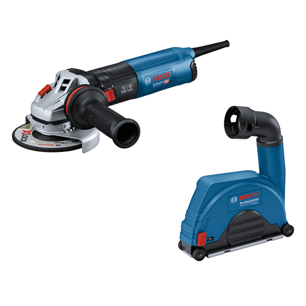 Bosch Combi-Set GWS 14-125 + GDE 115/125 FC-T 0615A5004R