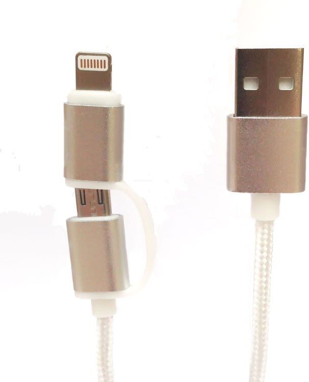 CABO TELEMÓVEL TECH FUZZION LIGHT/MICRO SIL