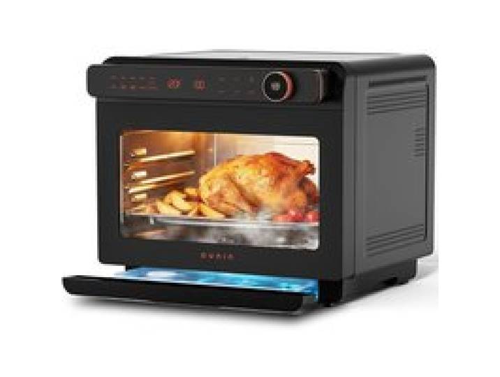 OUNIN Friteuse Sans Huile 24 L 1600 W - Airfryer XXL Familial - Double Cuisson - 10 Programmes - Écran Tactile - Sans BPA