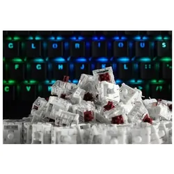 Glorious PC Gaming Race Kailh Speed Copper Switches (120 Stück), Maus + Tastatur Zubehör, Kupfer